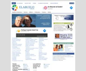 Elabuelo.com.ar(Directorio de servicios para la Tercera Edad y su Familia) Screenshot