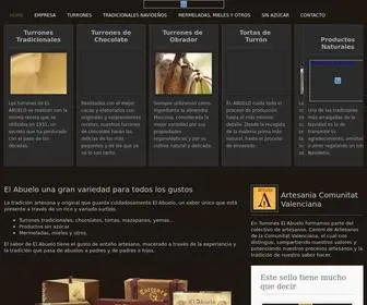 Elabuelo.es(Turrones El Abuelo) Screenshot