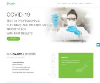 Elabx.com(Express Results) Screenshot