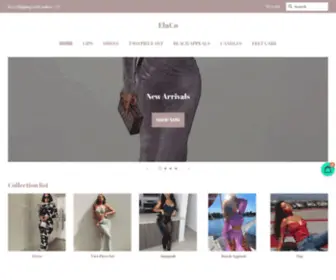 Elacoboutique.com(ElaCo) Screenshot