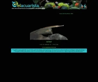 Elacuarista.com(El Acuarista) Screenshot