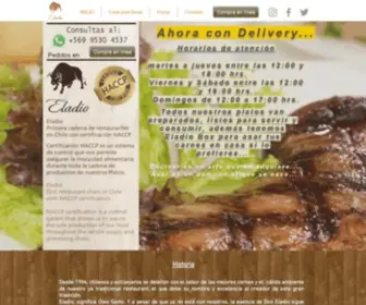 Eladio.cl(Eladio Restaurant) Screenshot