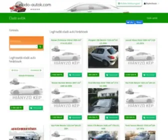 Elado-Autok.com(Eladó autók eladó) Screenshot