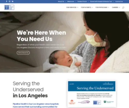 Eladoctorshospital.com(East Los Angeles Doctors Hospital) Screenshot