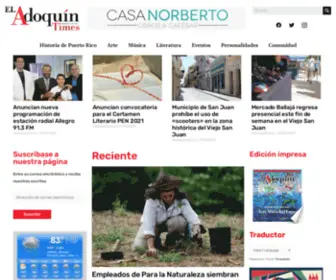 Eladoquintimes.com(Periódico Cultural) Screenshot