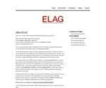 Elag.org Screenshot