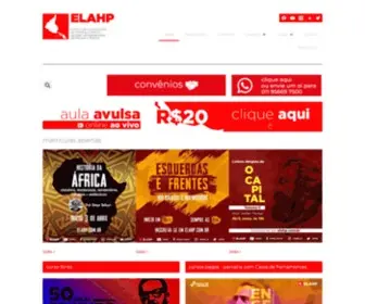 Elahp.com.br(Escola Latino) Screenshot