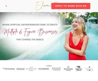 Elainaray.com(Business Coach) Screenshot