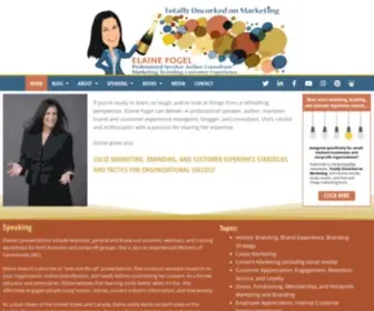 Elainefogel.com(Discover Elaine Fogel) Screenshot