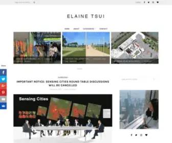 Elainetsui.com(Elaine Tsui) Screenshot