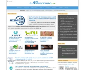 Elaireacondicionado.com(El Aire Acondicionado .com) Screenshot