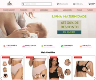 Elalingerie.com.br(Ela Lingerie) Screenshot