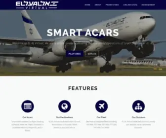 Elalvirtual.com(EL AL Virtual Airlines) Screenshot