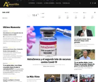 Elamarillocr.com(El Amarillo Costa Rica) Screenshot