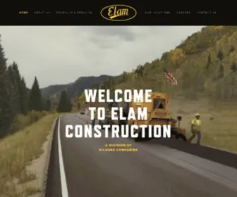 Elamconstruction.com(Elam Construction) Screenshot