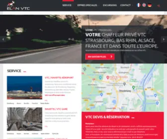 Elan-VTC.fr(ELAN VTC) Screenshot