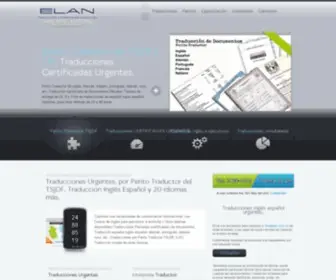 Elan.com.mx(Traducciones Certificadas Urgentes) Screenshot