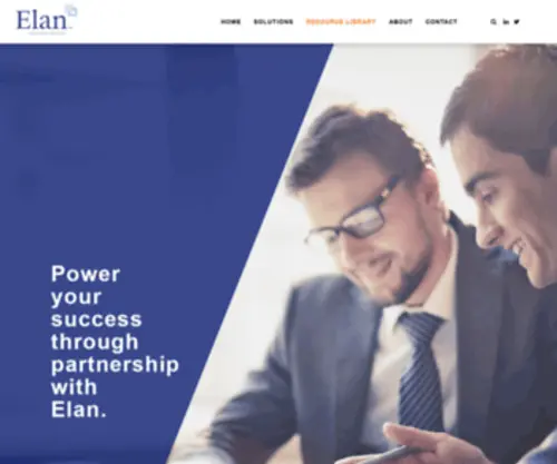 Elanadvisoryservices.com(Elan Advisory Services) Screenshot