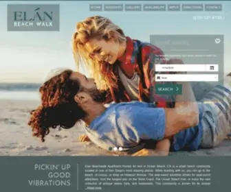 Elanbeachwalk.com(Elan Beachwalk Apartments) Screenshot