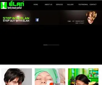 Elanbeautyparlour.com(Elan Beauty Parlour) Screenshot