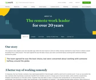 Elance-Odesk.com(Find freelancers and freelance jobs on Upwork) Screenshot
