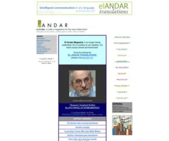 Elandar.com(El Andar Magazine) Screenshot