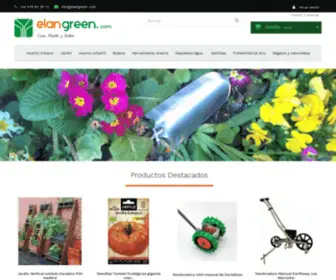 Elangreen.com(Venta artículos casa) Screenshot