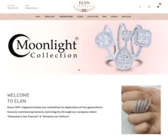 Elanhk.com(Elan Jewels) Screenshot