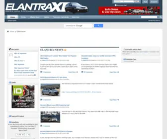 Elantraxd.com(Hyundai Elantra Forum) Screenshot