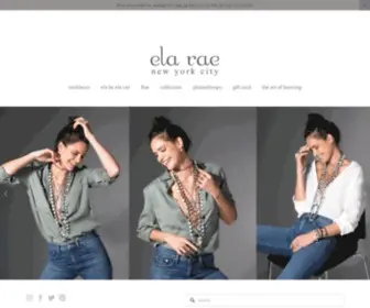 Elarae.com(Ela rae) Screenshot