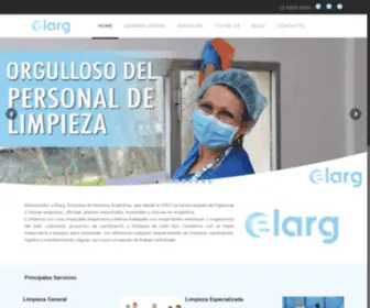 Elarg.com.ar(Empresa de limpieza argentina) Screenshot