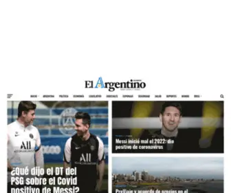 Elargentinodiario.com.ar(El Argentino Diario) Screenshot