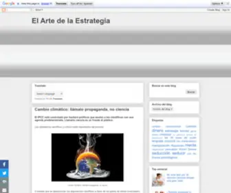 Elartedelaestrategia.blogspot.com(El arte de la estrategia) Screenshot