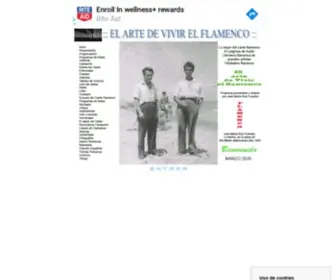 Elartedevivirelflamenco.com(El Arte de Vivir el Flamenco) Screenshot