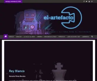 Elartefacto.net(Identidad y Cultura para el Movimiento) Screenshot