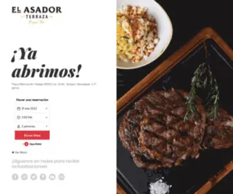 Elasadorterraza.com(El Asador Terraza Restaurante Tampico) Screenshot