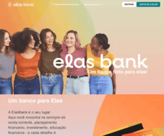 Elasbank.com.br(De mulheres) Screenshot