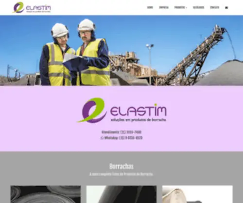 Elastim.com.br(Elastim) Screenshot