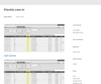 Elastix.com.tr(Open Source Unified Communications Server) Screenshot