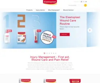 Elastoplast.com.au(Footcare) Screenshot