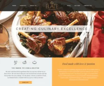 Elatecatering.com(Wedding Catering Services in Bangalore) Screenshot