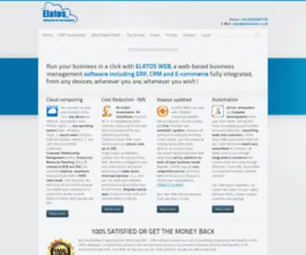 Elatosweb.co.uk(Elatos Web) Screenshot