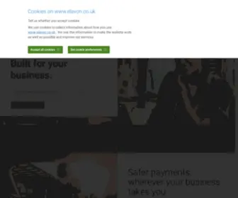 Elavon.co.uk(Merchant Services & Card Payment Solutions) Screenshot