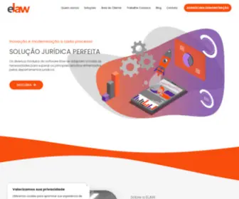 Elaw.com.br(Soluções Jurídicas) Screenshot