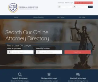 Elawyering.org(Find Local DUI Lawyers) Screenshot