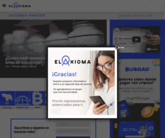 Elaxioma.com(El Axioma) Screenshot