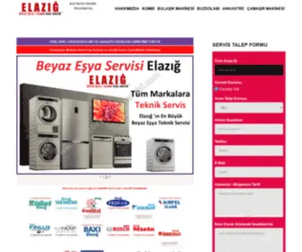 Elazigbeyazesyaservisi.com(Elazığ Beyaz Eşya Servisi) Screenshot