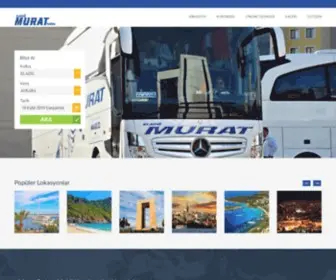 Elazigmuratturizm.com.tr(MURAT TURİZM) Screenshot
