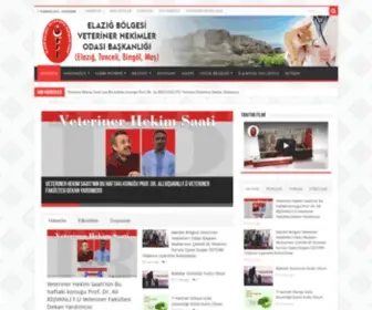 ElazigVho.com(Elazığ Bölgesi Veteriner Hekimler Odası Başkanlığı) Screenshot