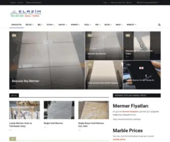 ElazimGrup.com(Mermer) Screenshot